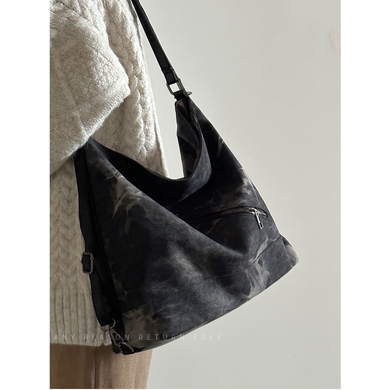 陈慕家包包女2024新款大容量托特包复古印花双肩包通勤单肩斜挎包