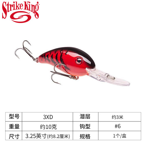 中层胖子StrikeKingCrank硬饵