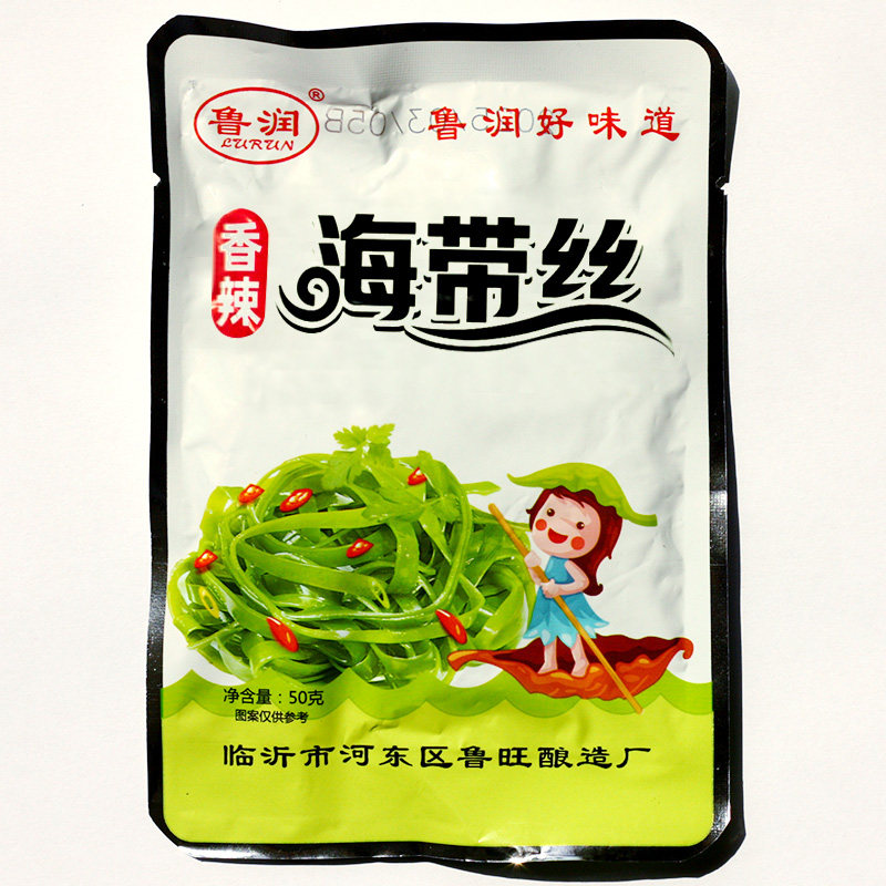 海带丝咸菜香辣海带片开袋即食开胃凉拌海味小吃下饭菜鲁润小包装