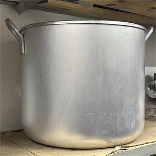 纯铝锅卤桶食堂双耳卤水手工纯铝老式煮粥大号蒸锅煮面大铝锅铝桶