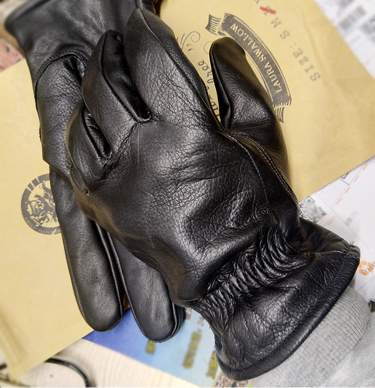 头层牛皮真皮皮手套实惠耐用