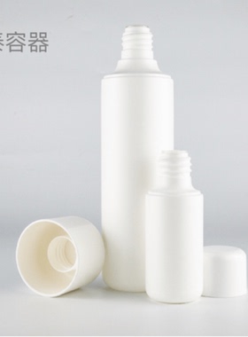 现货化妆品分装空瓶PE白色圆形塑料瓶50ml100ml150ml250ml500ml