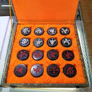 祁连山墨玉象棋蛇纹玉武山特产鸳鸯玉酒泉夜光杯成人儿童象棋包邮