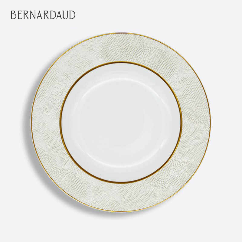 法国Bernardaud柏图高档陶瓷展示平盘碗盘乔迁新居骨瓷碗碟菜盘