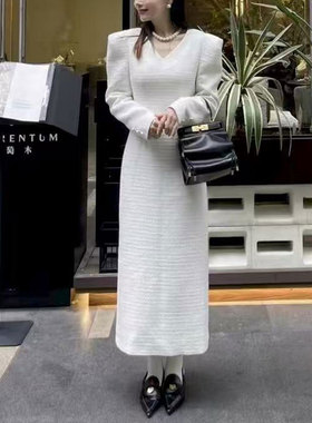 新品时尚轻奢气质亮片连衣裙6099RT