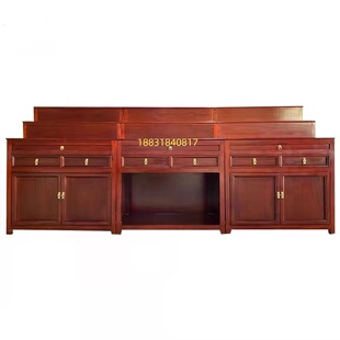 实木供桌供台三层佛桌香案供案佛台玄关供天大殿堂口藏式寺院祠堂