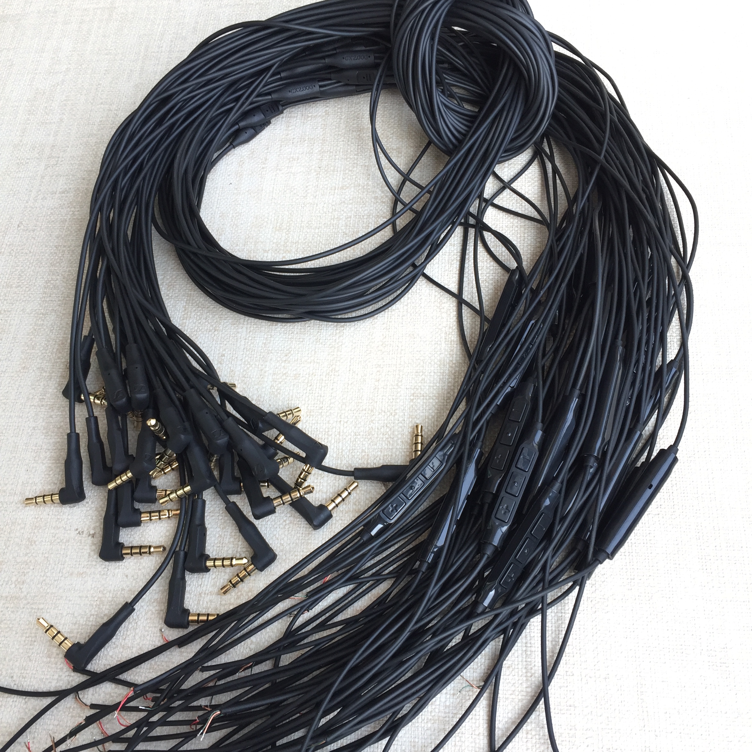 500插头森海塞尔耳机线材