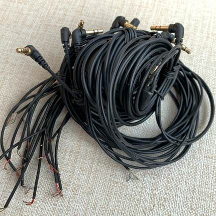 原装正品铁三角cks99 90cks55xcks77x耳机线材diy维修替换线耳机
