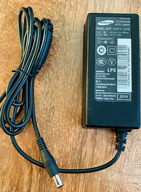 原装正品三星14V 1.79A1.786A液晶显示器充电电源适配器A2514_DVD