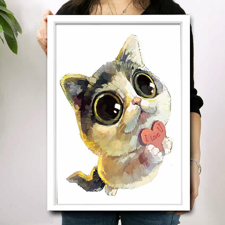 數碼油畫diy數字油畫客廳大幅兒童動漫人物風景花卉手繪裝飾畫在類目 家居飾品, 裝飾畫, DIY/數字油畫中 - 來自Buy2taobao.com提供專業的淘寶代購服務