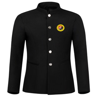 银扣版武术协会裁判服武术套路裁判员服武术扣立领长袖上衣男女款