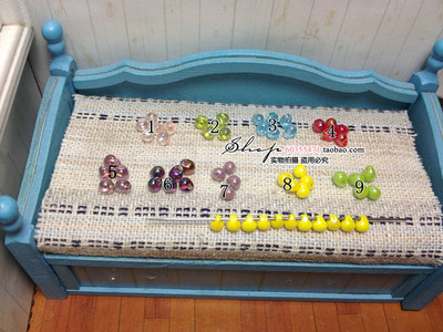 diy日本手工玩偶花朵水滴珠