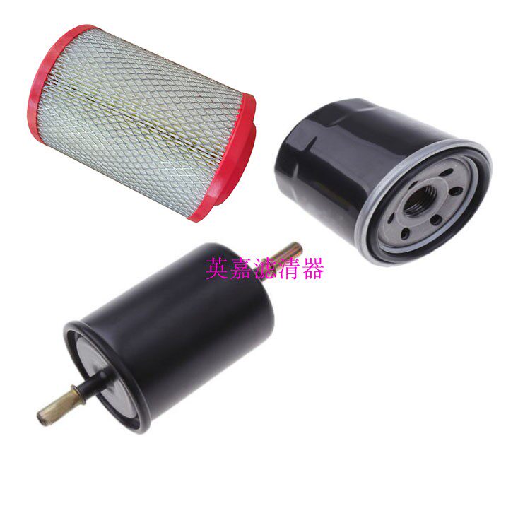 适配东风小霸王W17空气机油汽油滤芯滤清器格三滤套装