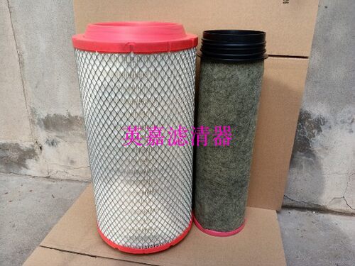 适配豪沃T5G空气滤芯K2342滤清器752W08400-6001/空滤/1 C24820