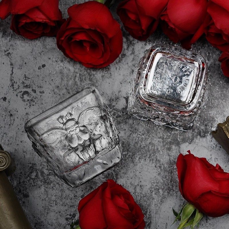 胖天使杯子方形威士忌杯子洋酒杯红酒杯水晶玻璃杯
