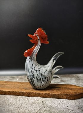 琉璃公鸡艺品鸡摆件客厅酒柜装饰品创意家居饰品玄关电视柜生肖鸡