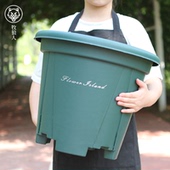 塑料大花盆加厚加大号40口径青山控根盆庭院月季 蓝莓无花果树花盆