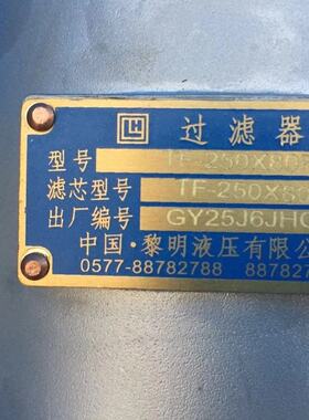 LH黎明液压油过滤器TF系列箱外自封式吸油过滤器TF-250x80F/100