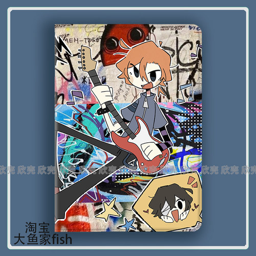 中原中也 太宰治 文豪野犬适用iPad10.2苹果Pro11寸Air3/4华为matepad10.8平板mini5/6保护套13小米7pro荣耀8