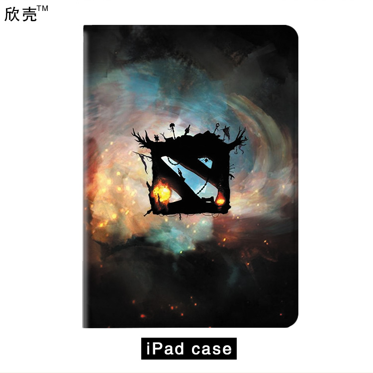 DOTA2刀塔适用2020ipad112.9保护套pro4笔槽Air23皮套mini5华为M6