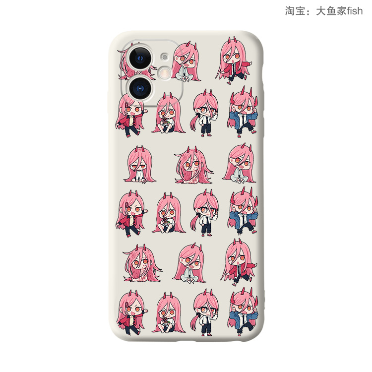 动漫电锯人帕瓦适用iphone11手机壳12pro苹果xs max硅胶8plus小米