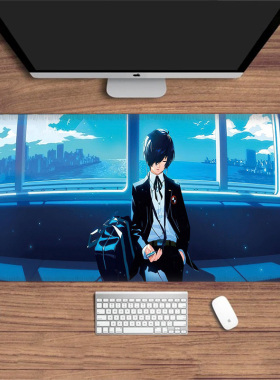 P3r女神异闻录3结城理鬼太郎周边 大号办公桌垫鼠标垫 游戏鼠标垫