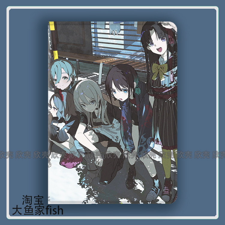 哭泣少女乐队GIRLS BAND CRY 闺泣 适用iPad10.2苹果Pro11寸Air4/6华为matepad10.4平板mini5保护套小米6spro