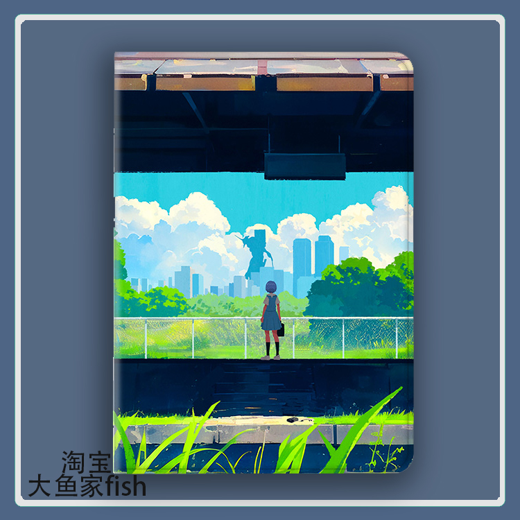 EVA绫波丽周边适用iPad10.2苹果Pro11新世纪福音战士Air3/4华为matepad10.9笔槽mini5/6保护套小米6Pro联想
