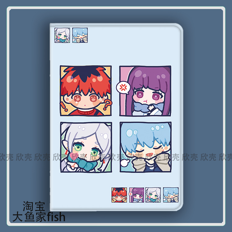 葬送的芙莉莲 周边适用iPad10.2苹果Air3/4华为matepad Pro11平板mini5/6保护套10.8小米5pro三星s9荣耀v7pro