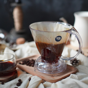 新版台湾Mr.Clever手冲咖啡聪明杯易用扇形过滤CleverDripper