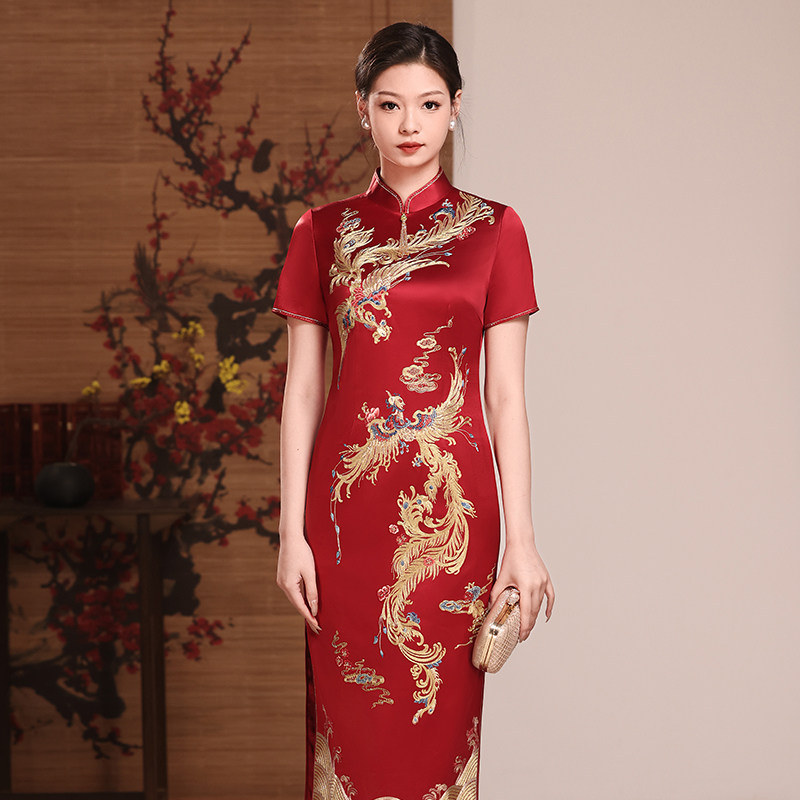 2024年婚宴旗袍莹杉新中式复古