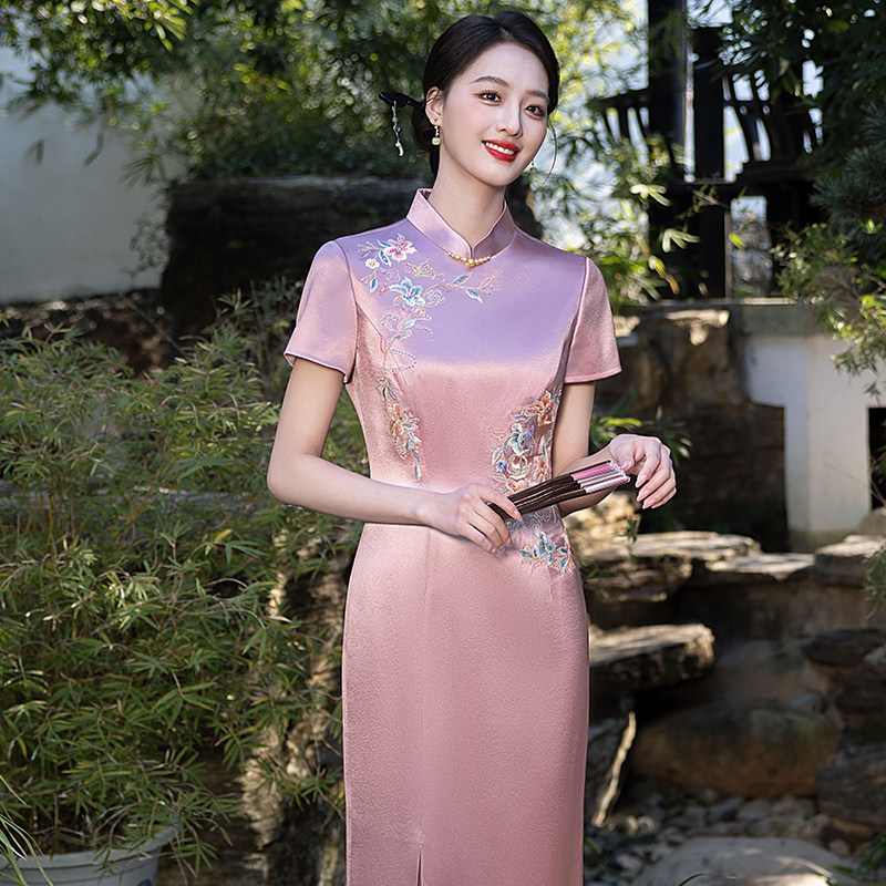 高档婚礼宴会旗袍礼服女2025夏季