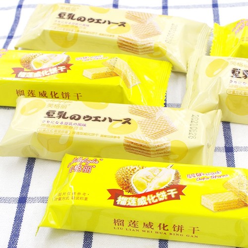 芙格丽威化饼干榴莲味