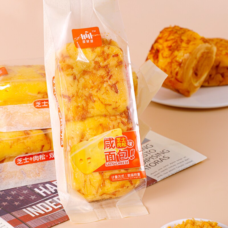 爱斐堡咸肉松芝士味面包手撕吐司