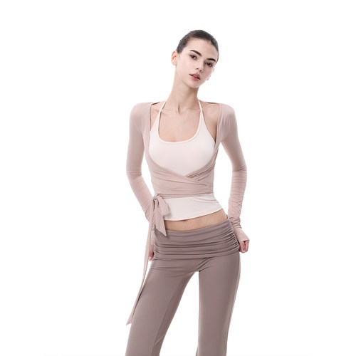 JLAUNT美式复古针织开衫女修身