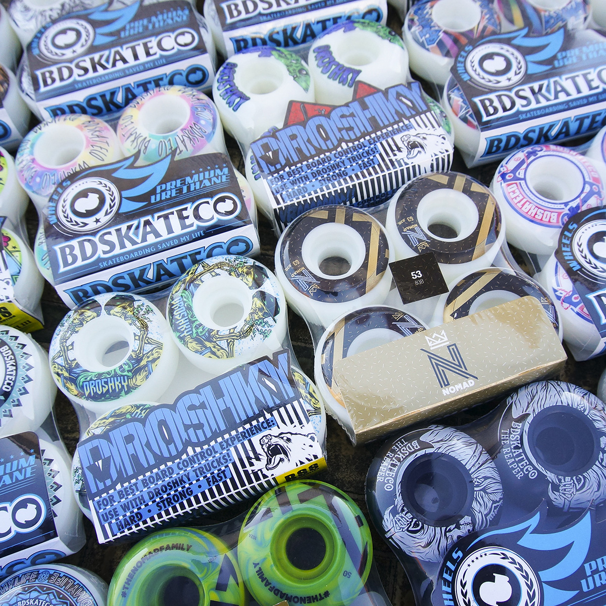 BDDROSHKYNOMAD滑板轮子