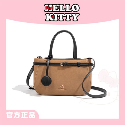 HelloKitty凯蒂猫单肩包复古美拉德斜挎包包女轻奢通勤手拎手提包