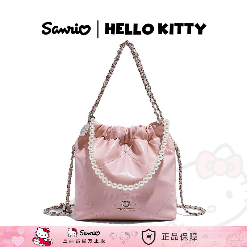 HelloKitty链条休闲垃圾袋流浪包图片