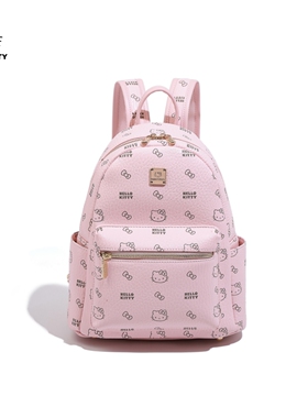 HelloKitty凯蒂猫双肩包时尚印花旅行背包高级感女学生书包电脑包