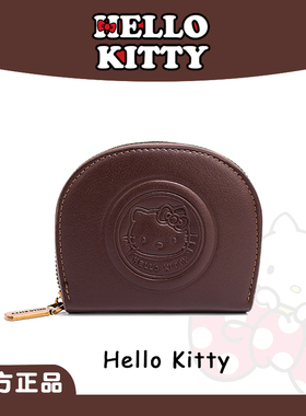 HelloKitty凯蒂猫卡包时尚手拿包拉链轻便女生可爱卡通复古零钱包
