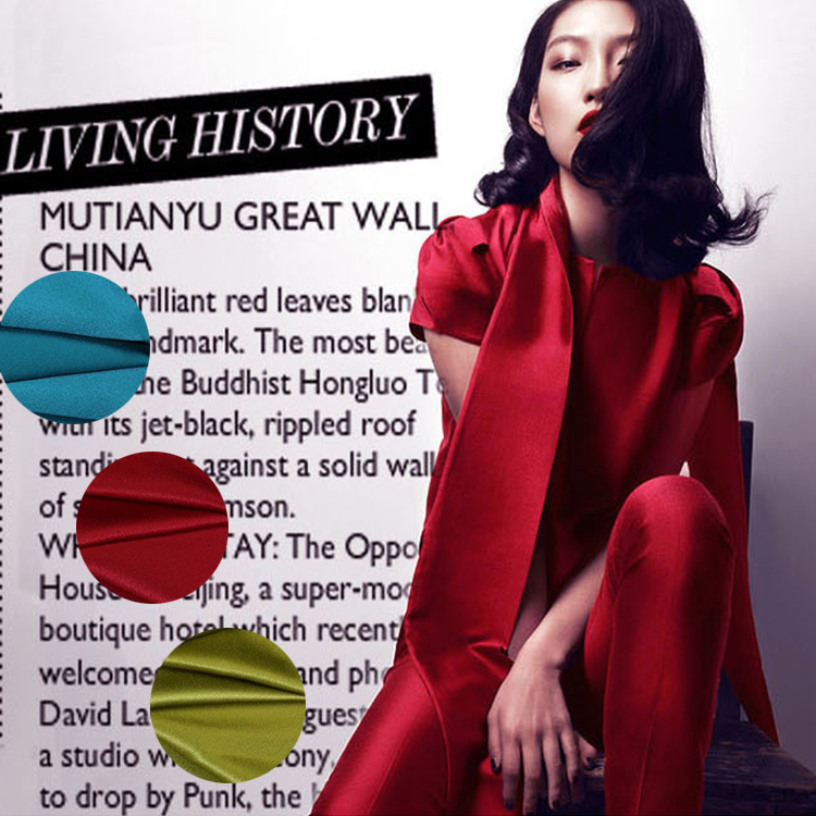 意大利进口复古礼服聚酯纤维面料