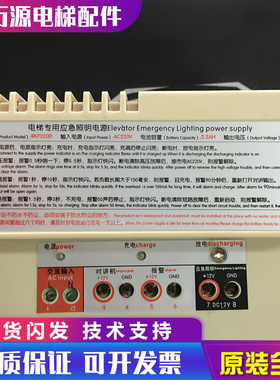 电梯配件电梯专用应急照明电源 铅酸 RKP220D AC220V 2.2AH DC12V