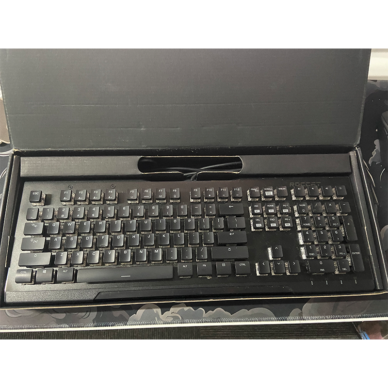 冰豹瓦肯 vuloan 80 有线机械键盘 RGB灯光电竞游戏通用 库存产品