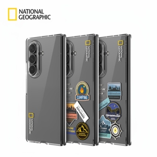 国家地理手机壳适用三星z 硬壳 fold7手机壳超薄硬壳w26心系天下雪山火山简约创意fold7保护套透明贴图时尚