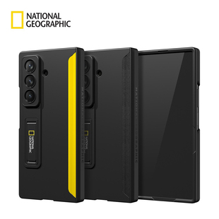 国家地理适用三星Z Fold7手机壳全包铰链高防护fold7保护套内置支架超薄保护壳PC硬壳w26简约商务气质高级感