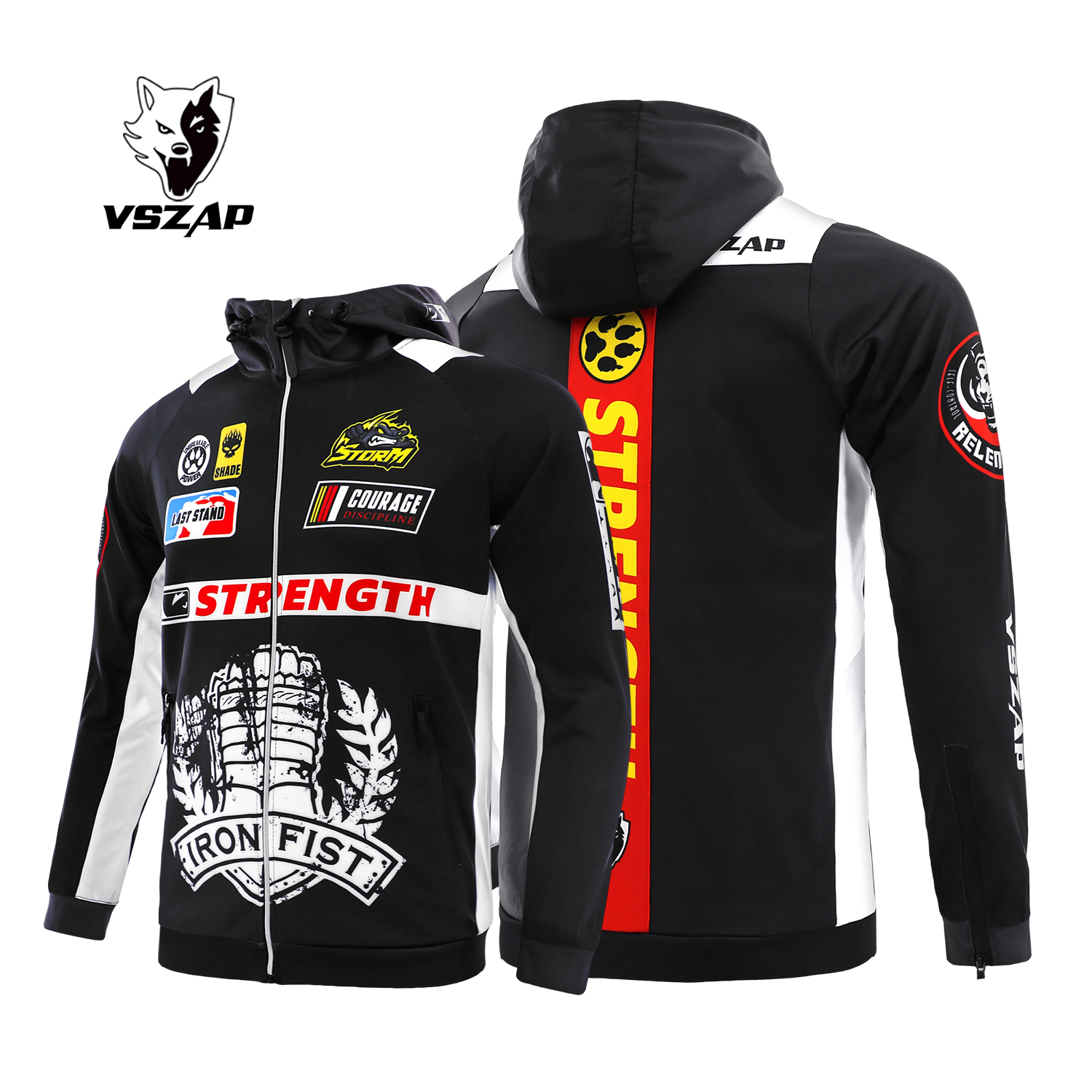 VSZAP藏锋者格斗运动健身专业卫衣速干训练服泰拳击MMA踢拳