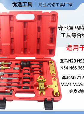 适用宝马N20 N55 N53 N54 N63 S63 N74喷油嘴拆卸工具综合组套