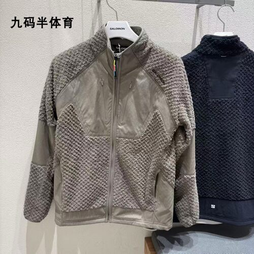萨洛蒙男子户外徒步系列抓绒衫