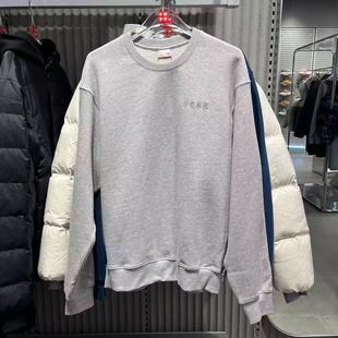 中国李宁2025新品 运动宽松休闲圆领卫衣AWDV707 VITAL系列男女同款