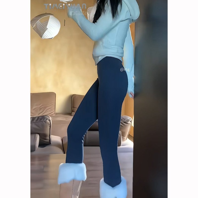 休闲瑜伽长裤女高腰紧身裤莱卡面料显身材收腰翘臀健身裤美臀